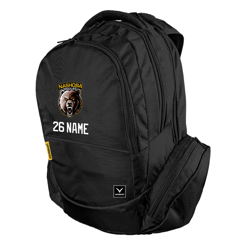 Nashoba Grizzlies Custom Backpack