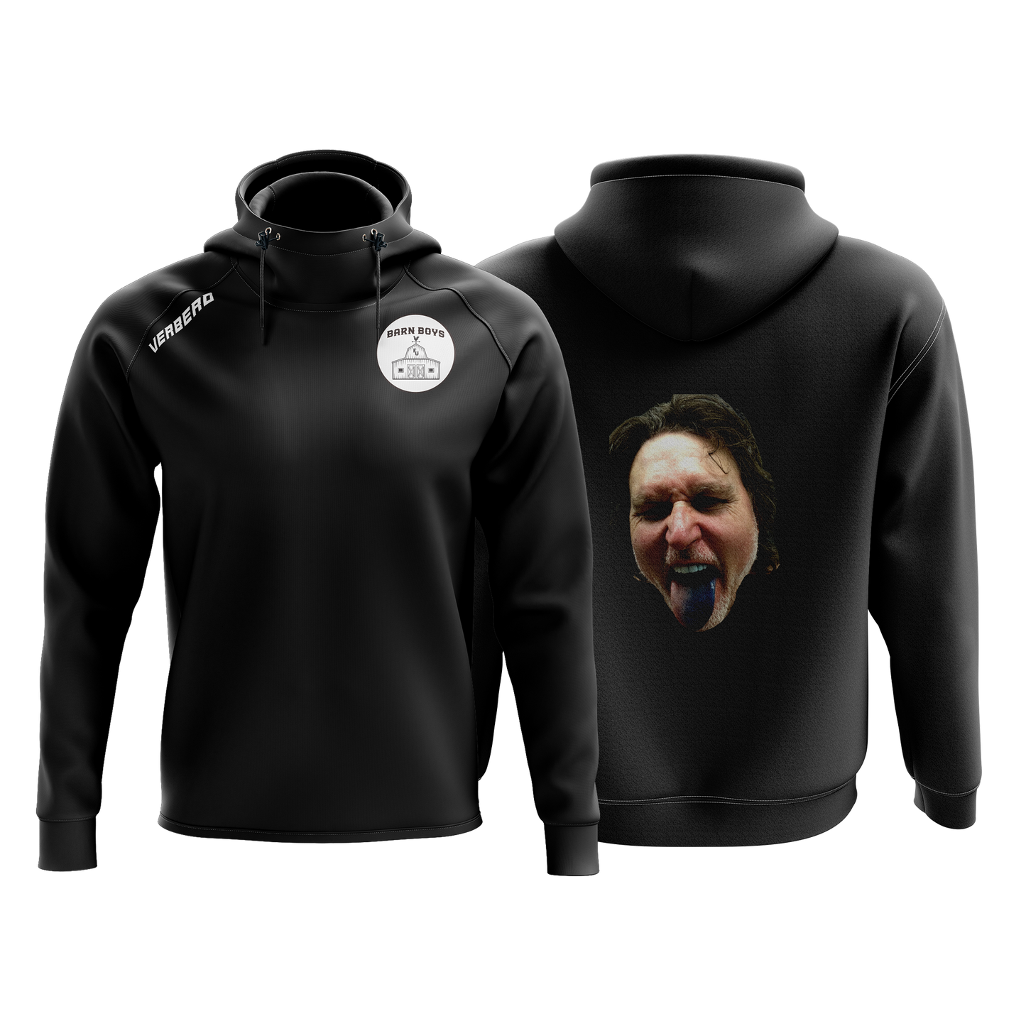 Barn Boys Black Performance Hoodie