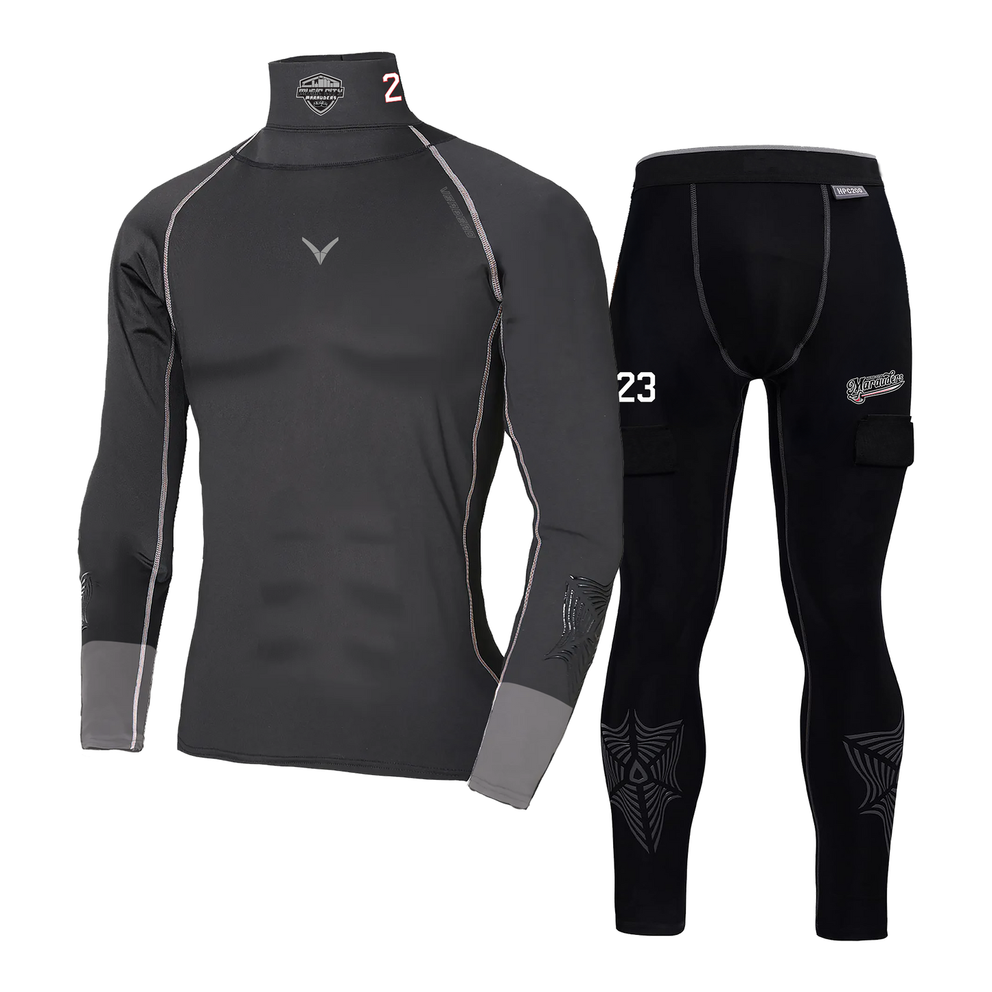 Music City Marauders V-Armor Protective Compression Bundle