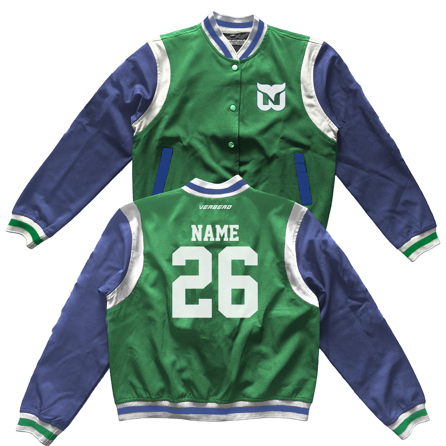 Newport Whalers Mom Varsity Jacket