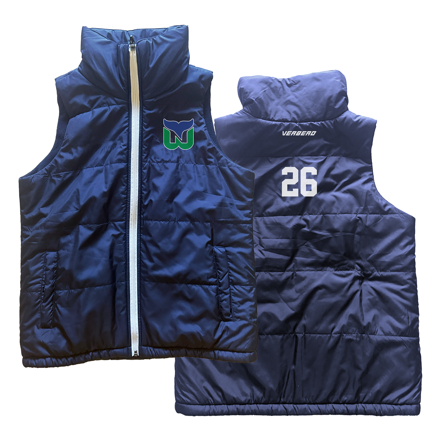 Newport Whalers Mom Puffer Vest