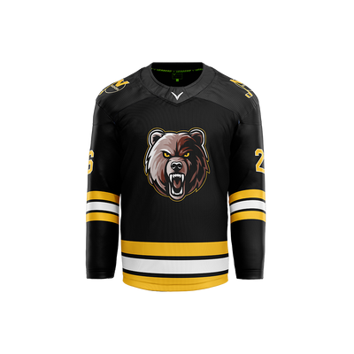 Nashoba Grizzlies Custom Sublimated Black Jersey