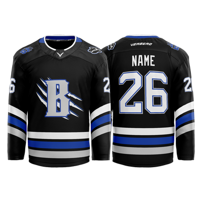 Upstate Badgers Girls Custom Sublimated Away Jersey