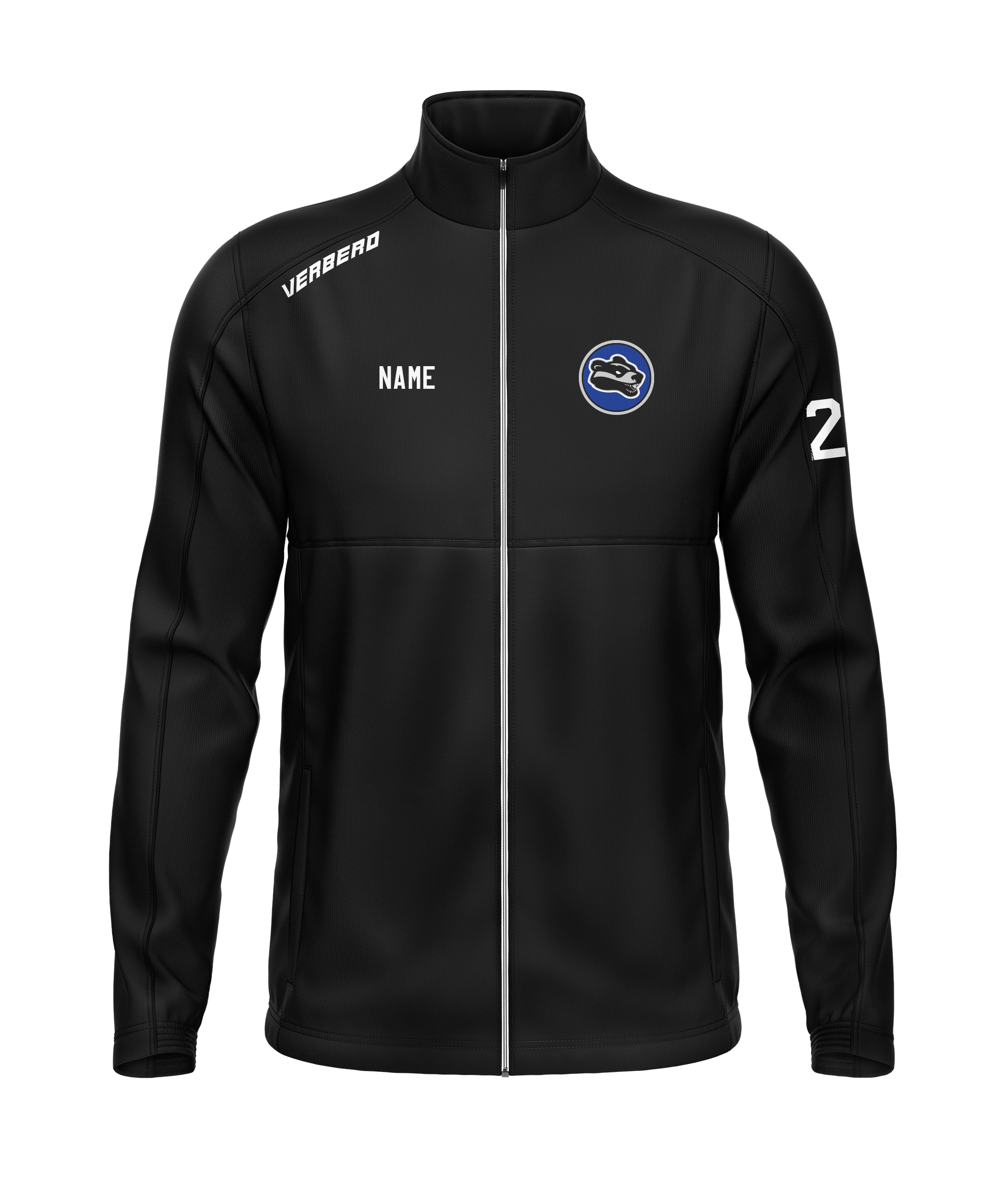 Upstate Badgers Boys Warmup Jacket