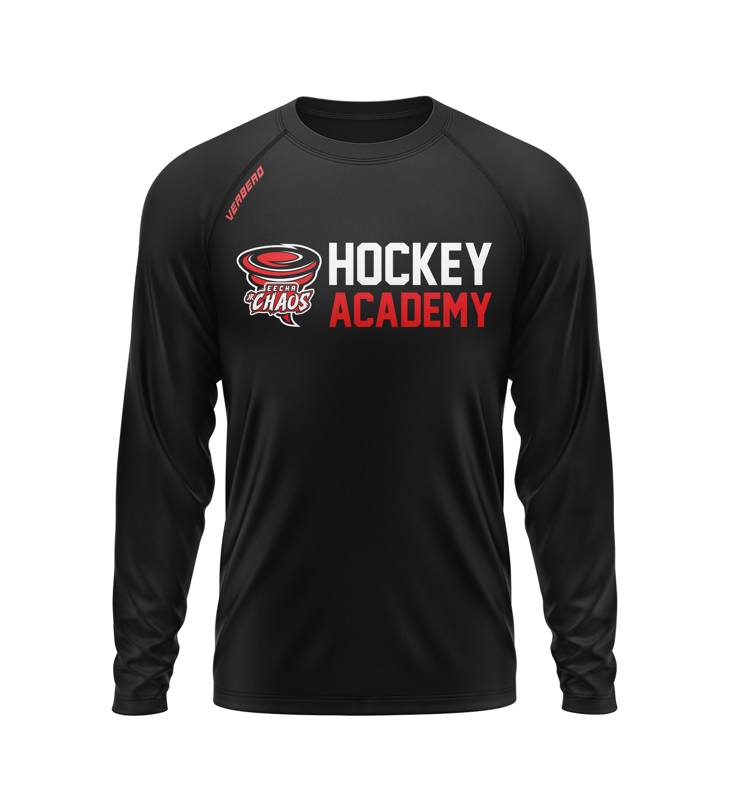EECHA Jr. Chaos Essential Black Long Sleeve Shirt