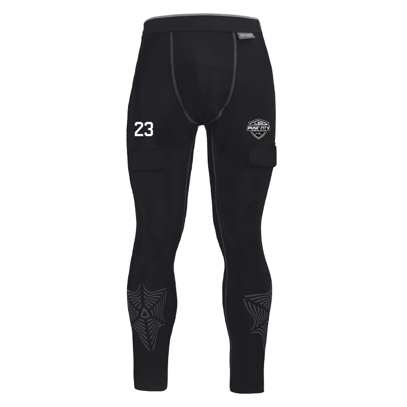 2013 Music City Marauders Custom V Armor Protective Compression Pant
