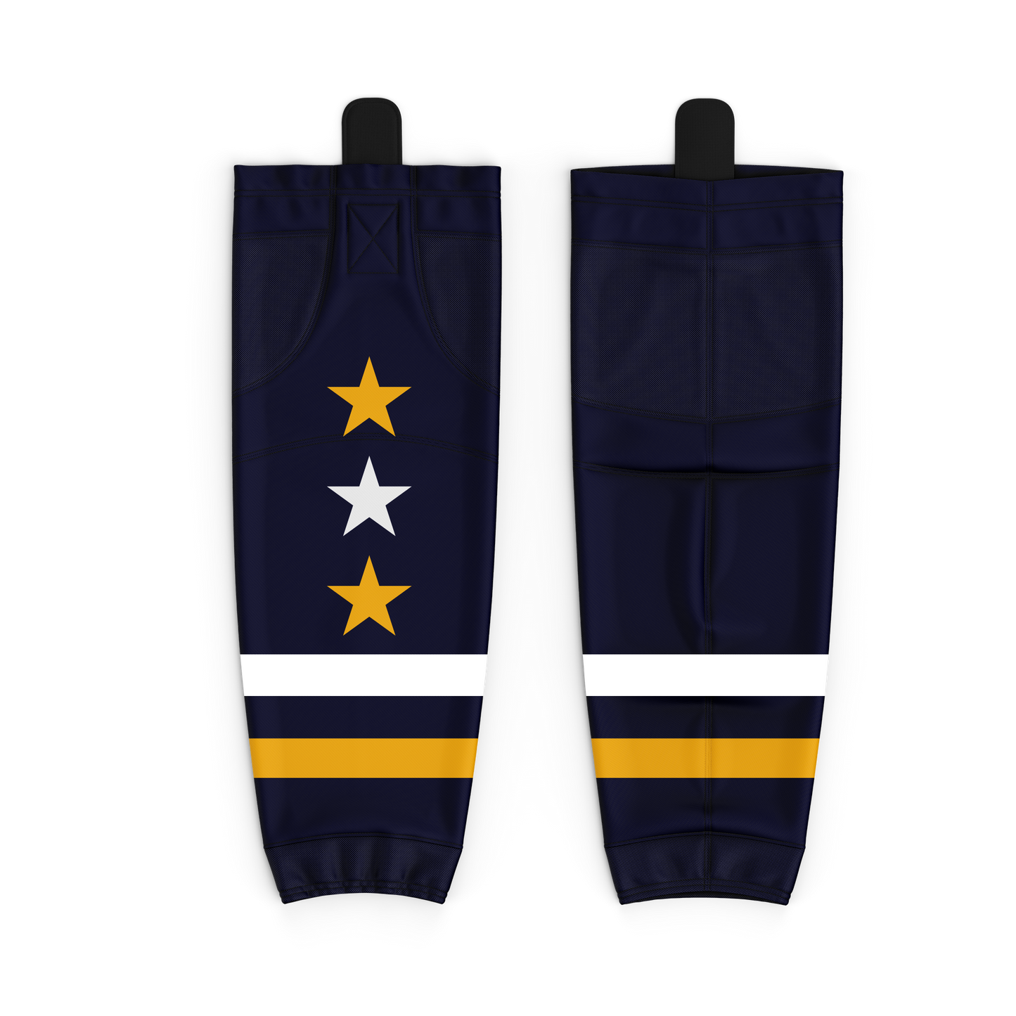 BHL Sublimated Navy Hockey Sock