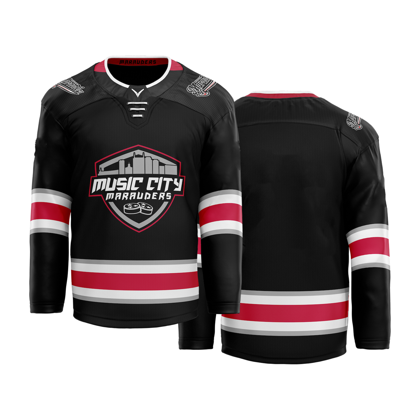 Music City Marauders Black Sublimated Jersey