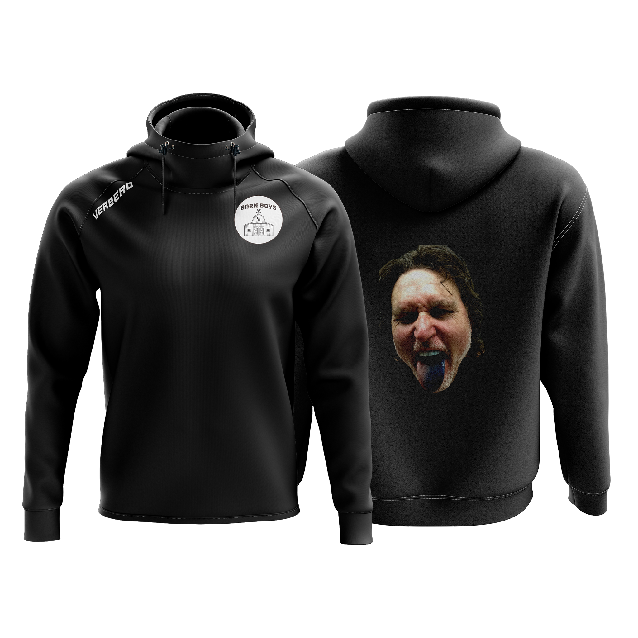 Barn Boys Black Performance Hoodie