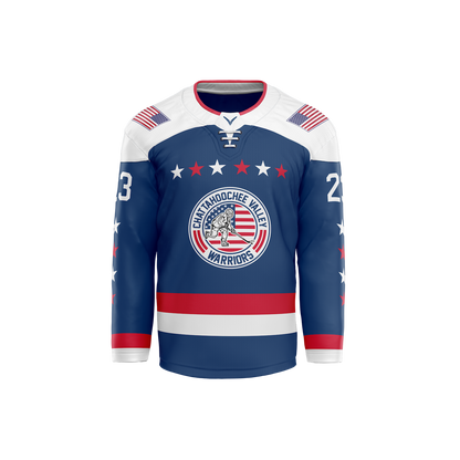 Chatt Valley Warriors Custom Sublimated Jersey