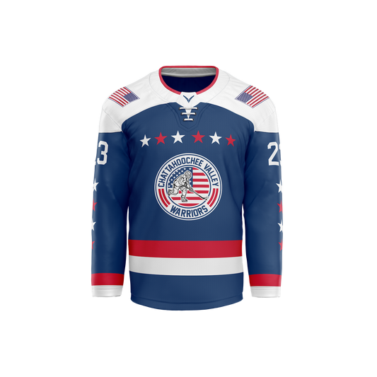 Chatt Valley Warriors Custom Sublimated Jersey