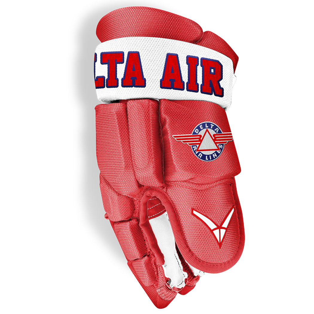 Delta Hockey Club Custom Gloves