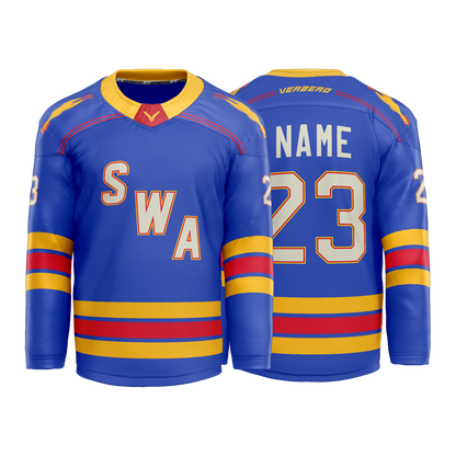 Southwest Airlines Custom Blue Sublimated Jersey