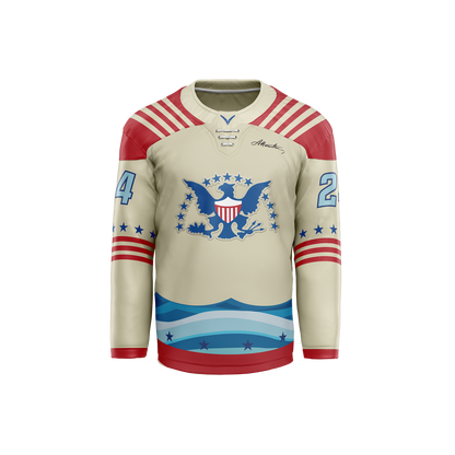 Coast Guard Academy Custom Sublimated Jersey