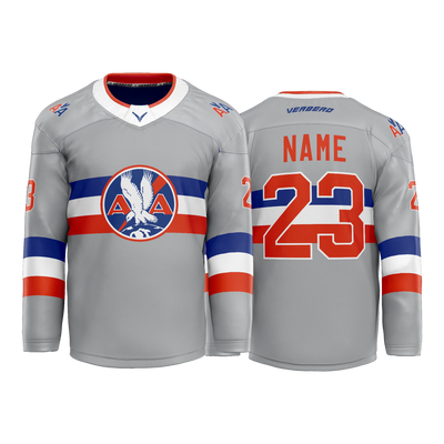 American Airlines Custom Grey Sublimated Jersey