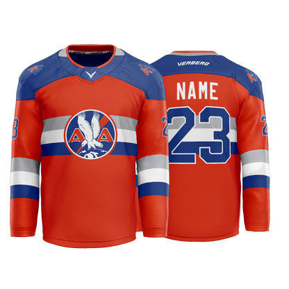 American Airlines Custom Red Tackle Twill Jersey