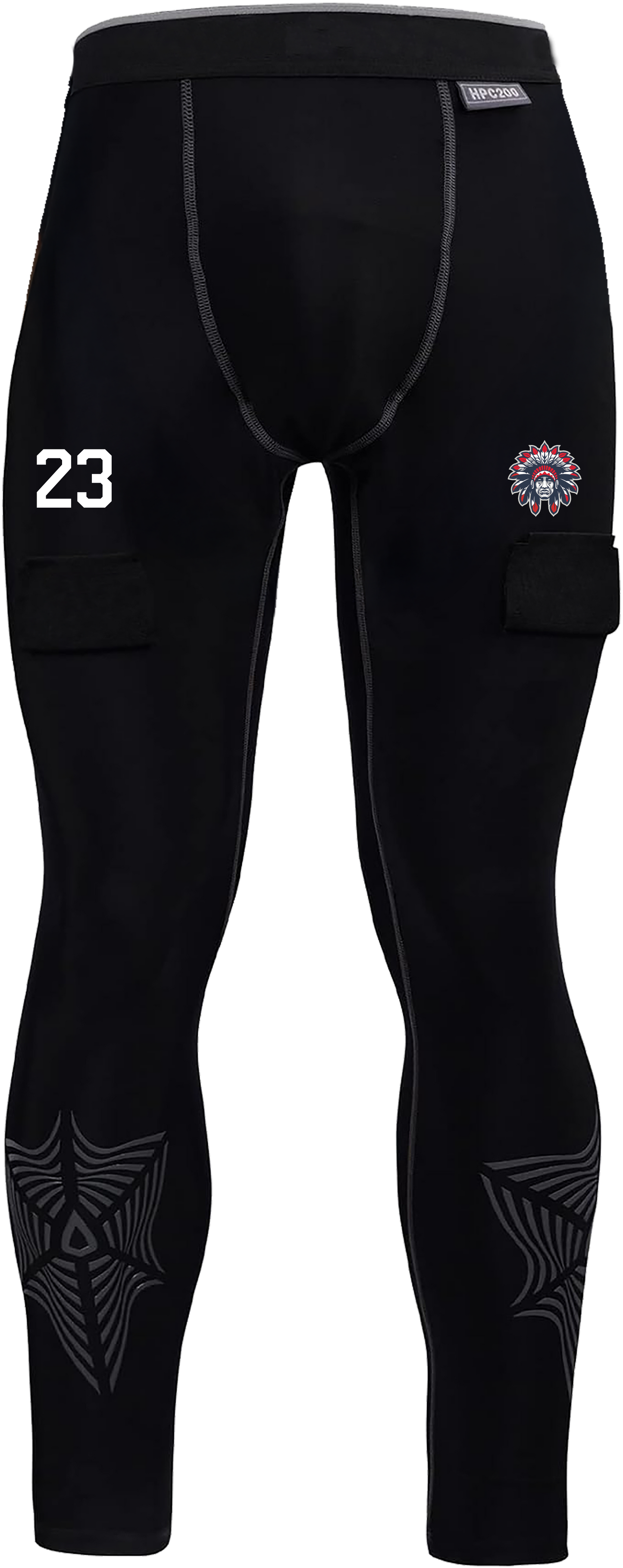 Dakota Warriors Custom V Armor Protective Compression Pant
