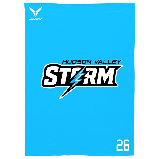 Hudson Valley Storm Fleece Blanket