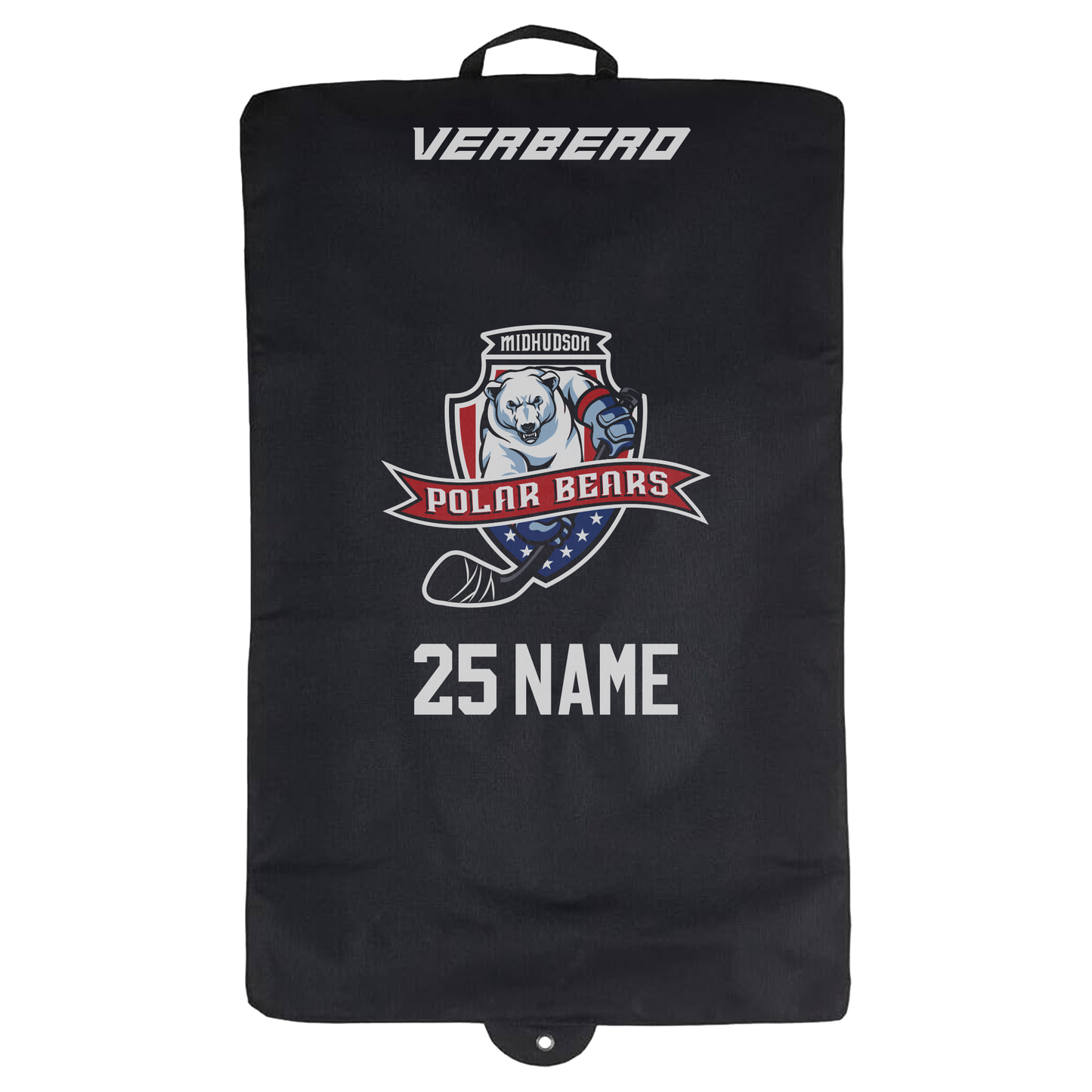 Mid Hudson Polar Bears Custom Garment Bag