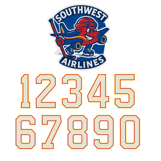 Southwest Airlines Helmet Stickers
