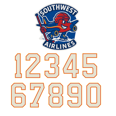 Southwest Airlines Helmet Stickers