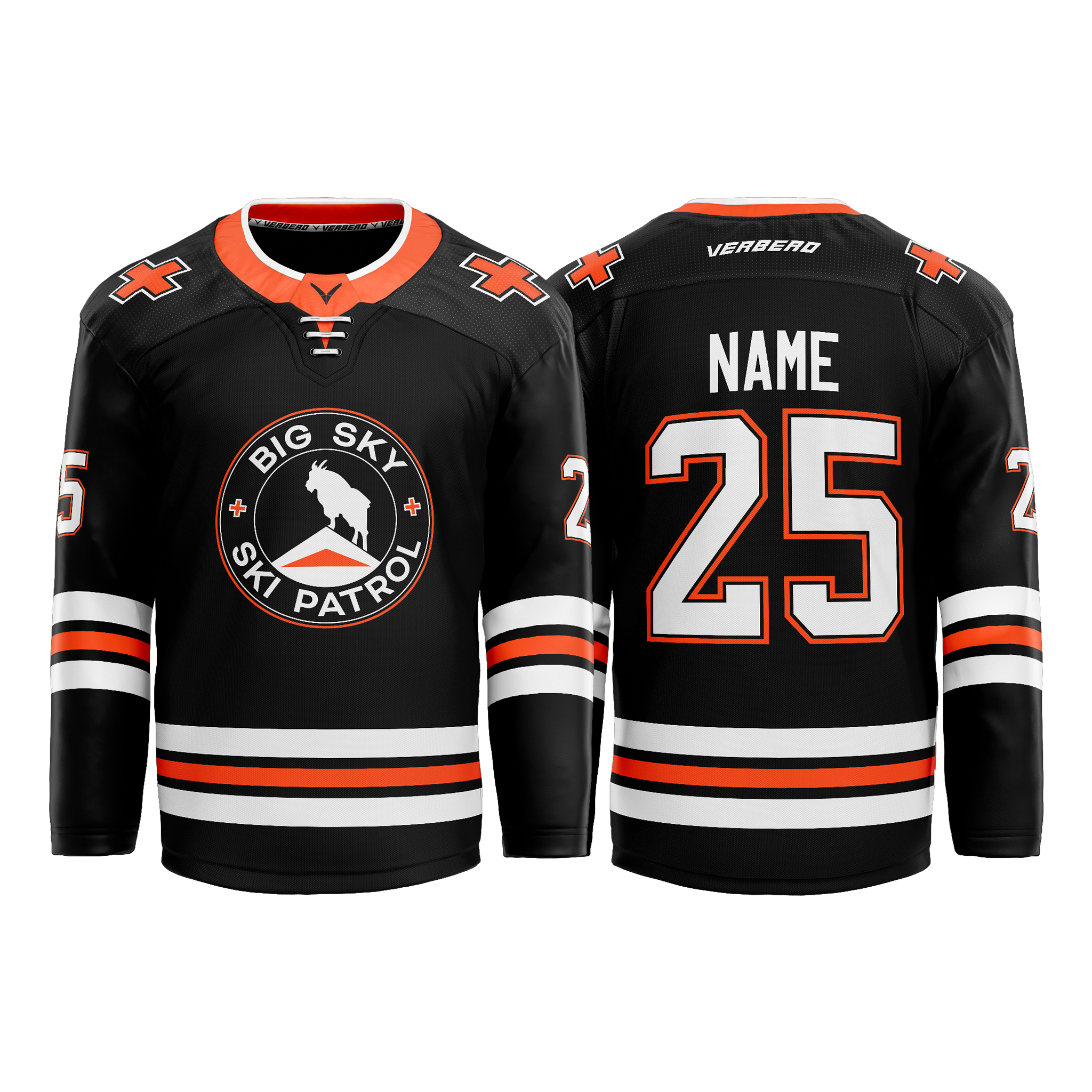 Big Sky Ski Patrol Custom Hybrid Jersey