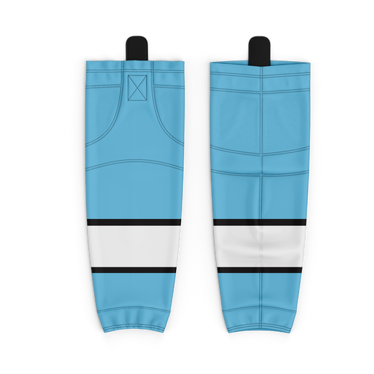 Jet Blue Hockey Blue Sock