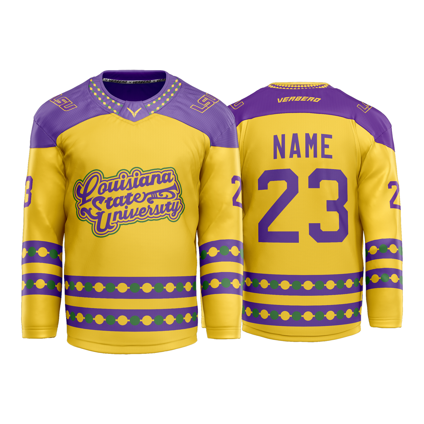 LSA Mardi Gras Custom Hybrid Jersey