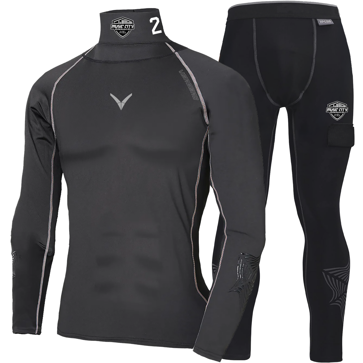 2013 Music City Marauders V-Armor Protective Compression Bundle