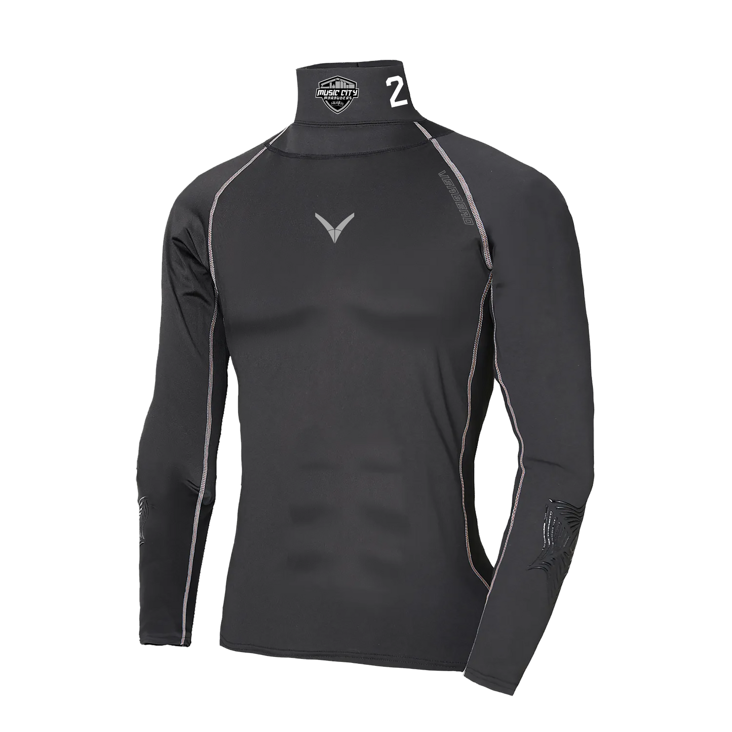 Music City Marauder Custom V Armor Protective Compression Shirt