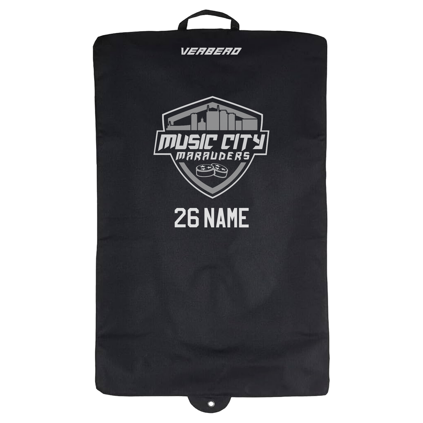 2013 Music City Marauders Custom Garment Bag