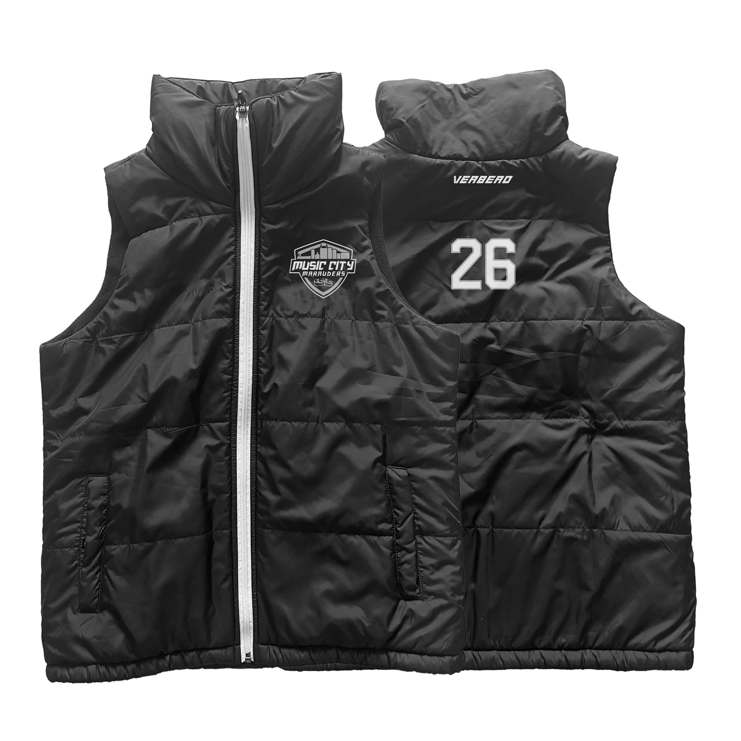 2013 Music City Marauders Mom Puffer Vest