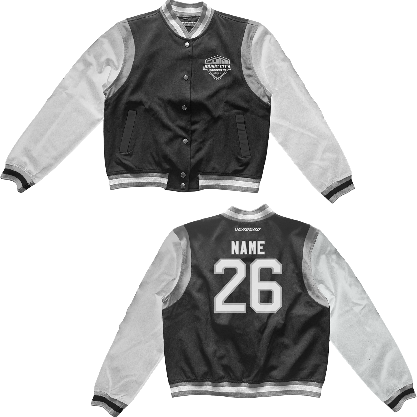 Music City Marauders Mom Varsity Jacket