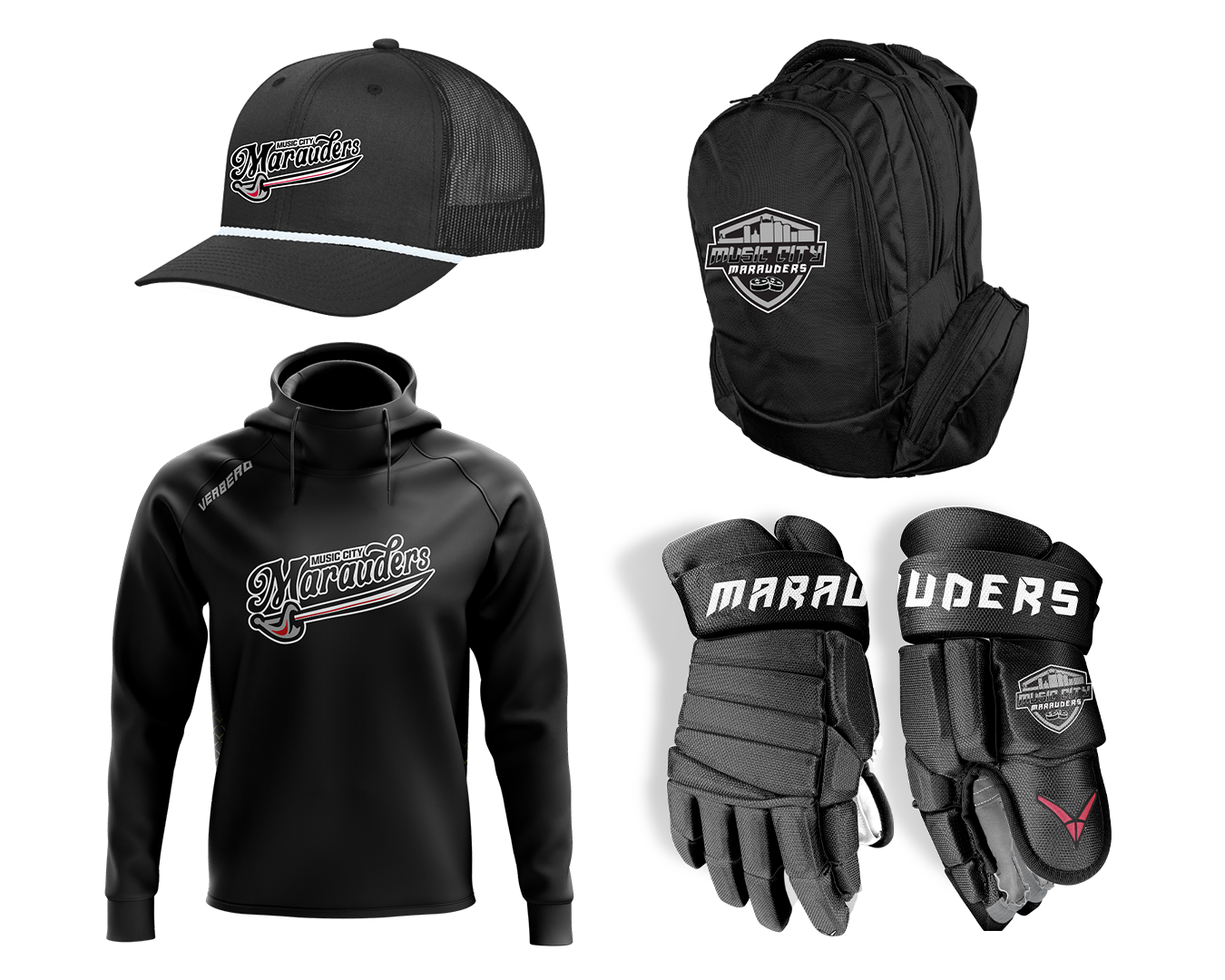 Music City Marauders Coaches Package w/Rope Hat