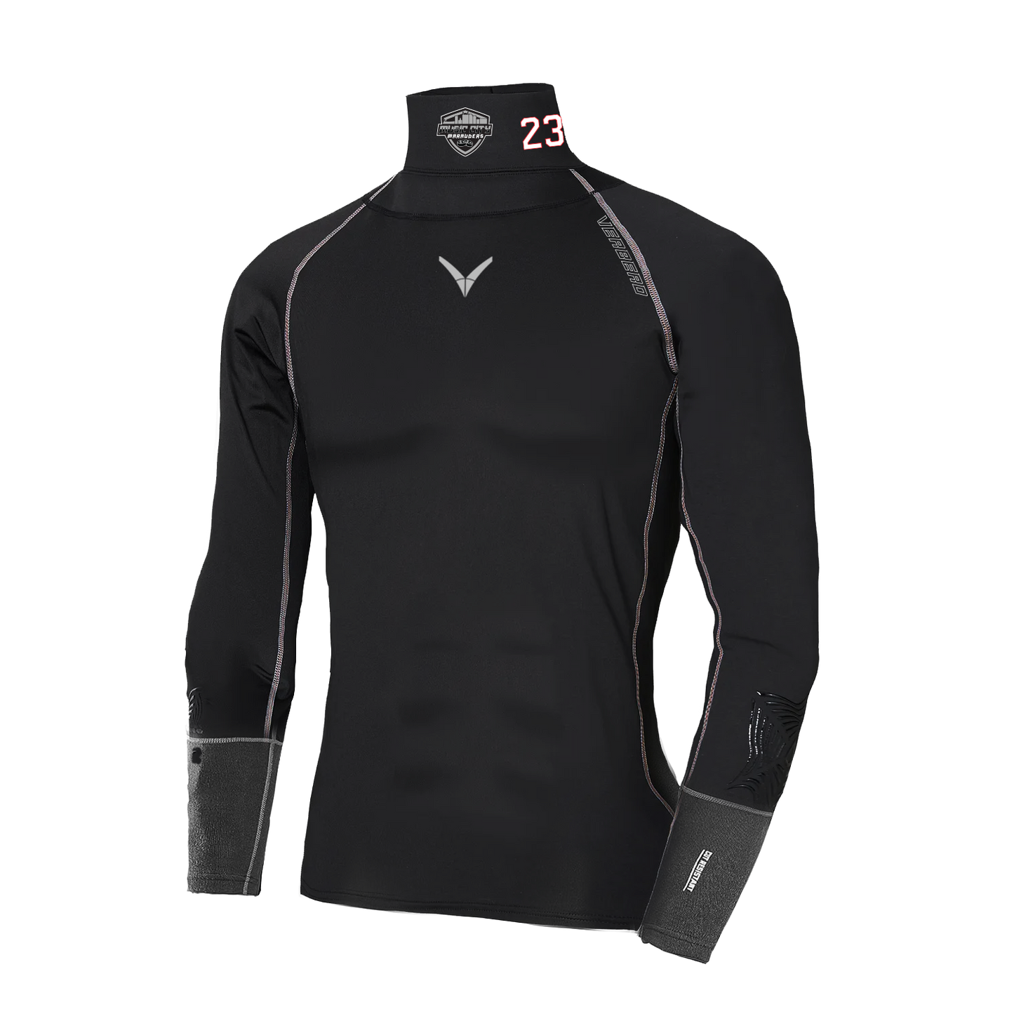 Music City Marauders Custom V Armor Protective Compression Shirt