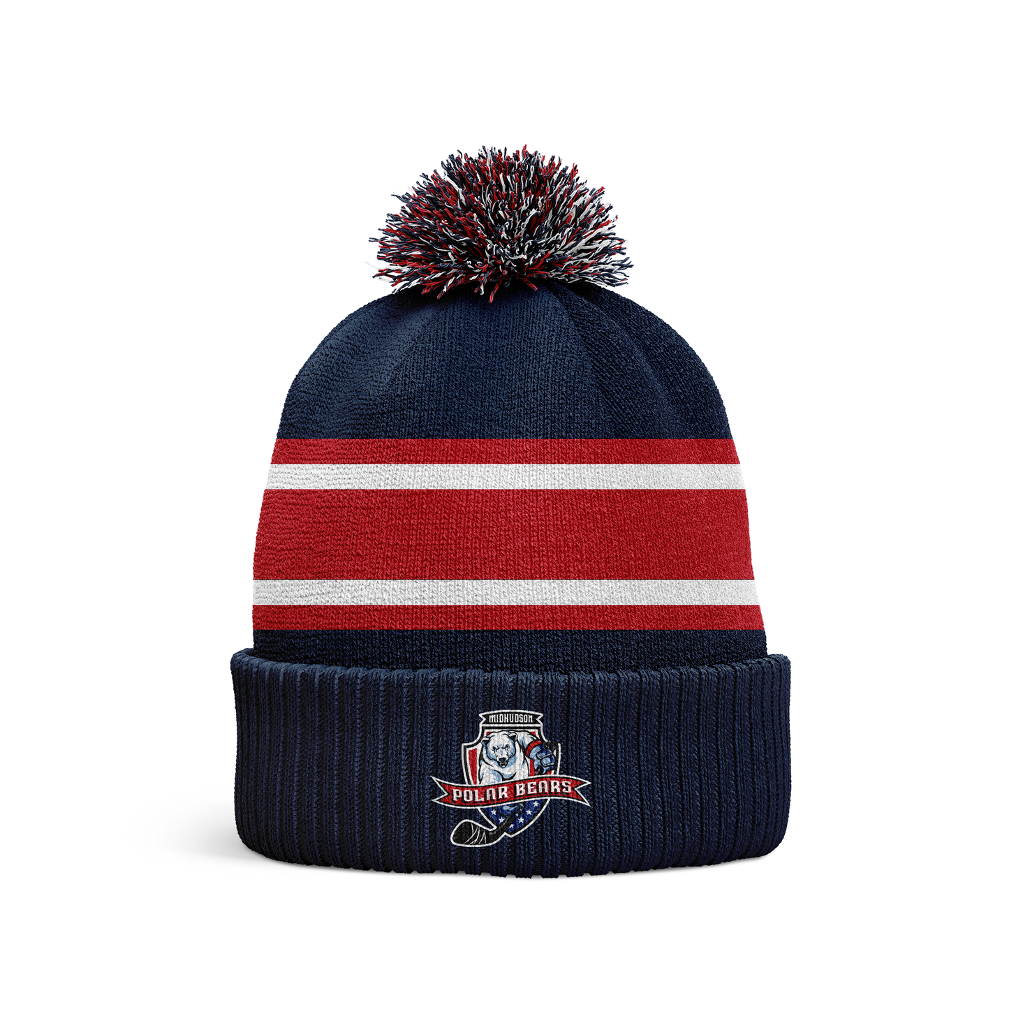 Mid-Hudson Polar Bears Pom Beanie