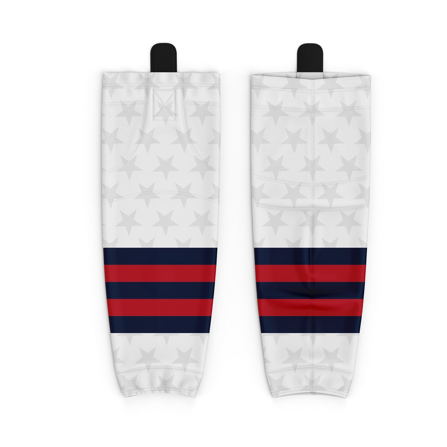 Mid Hudson Polar Bears Custom GameWear White Socks