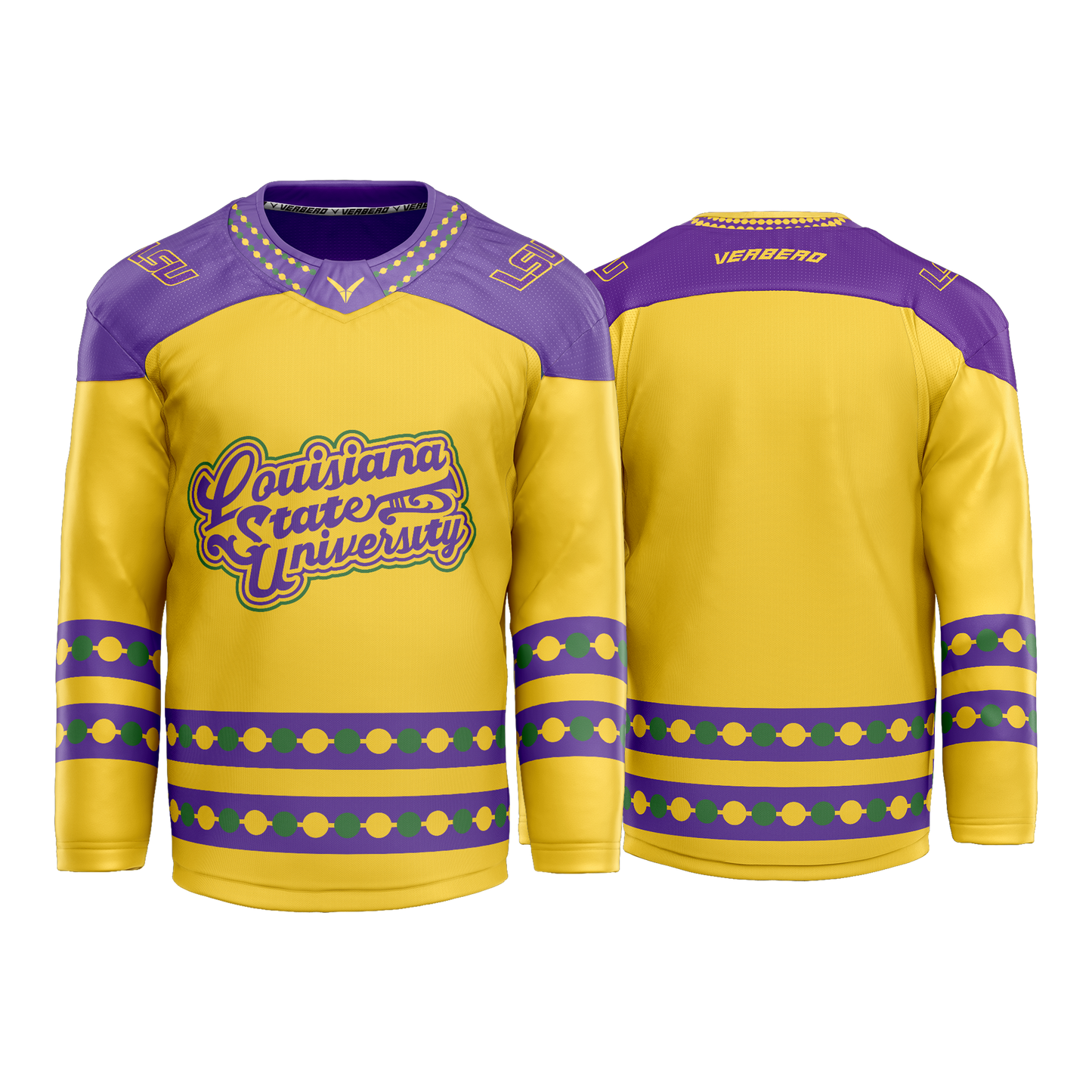 LSU Mardi Gras Hybrid Jersey