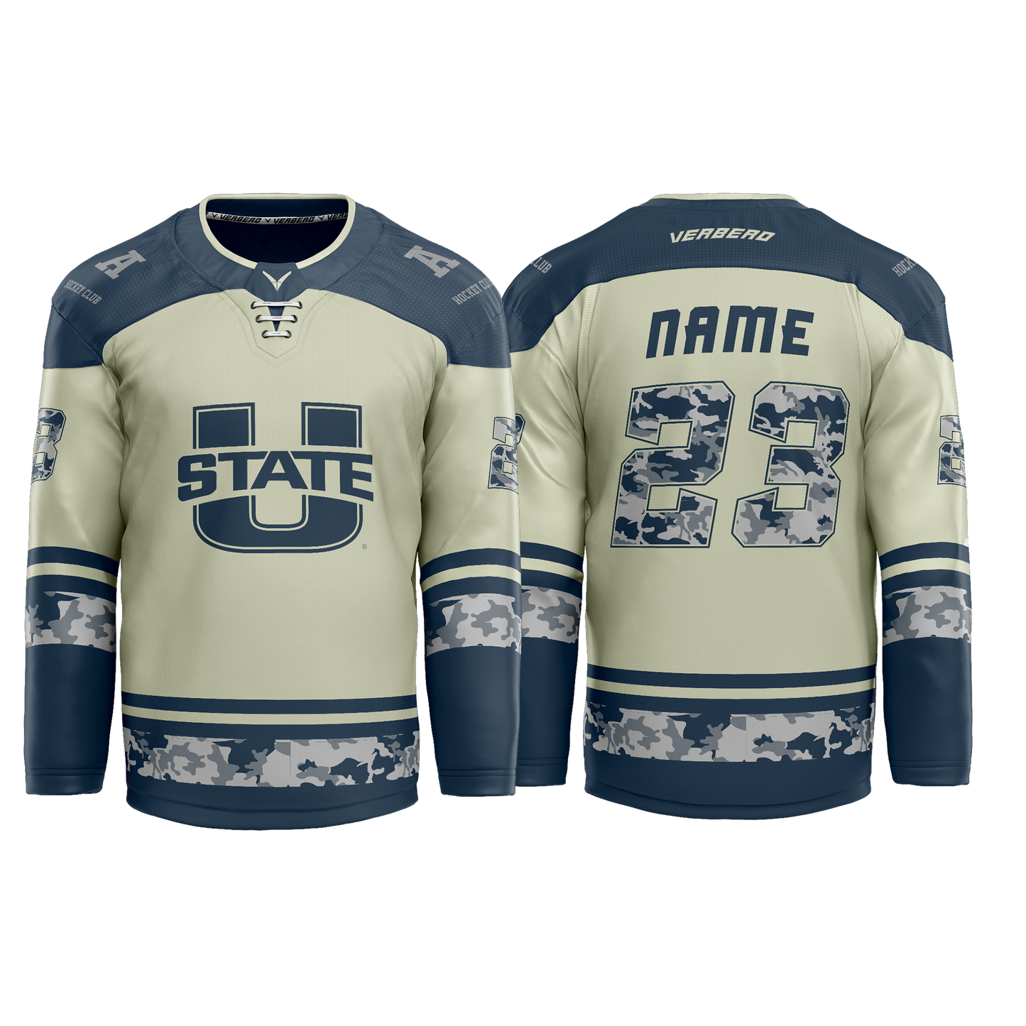 Utah State Military Custom Sublimated Jersey