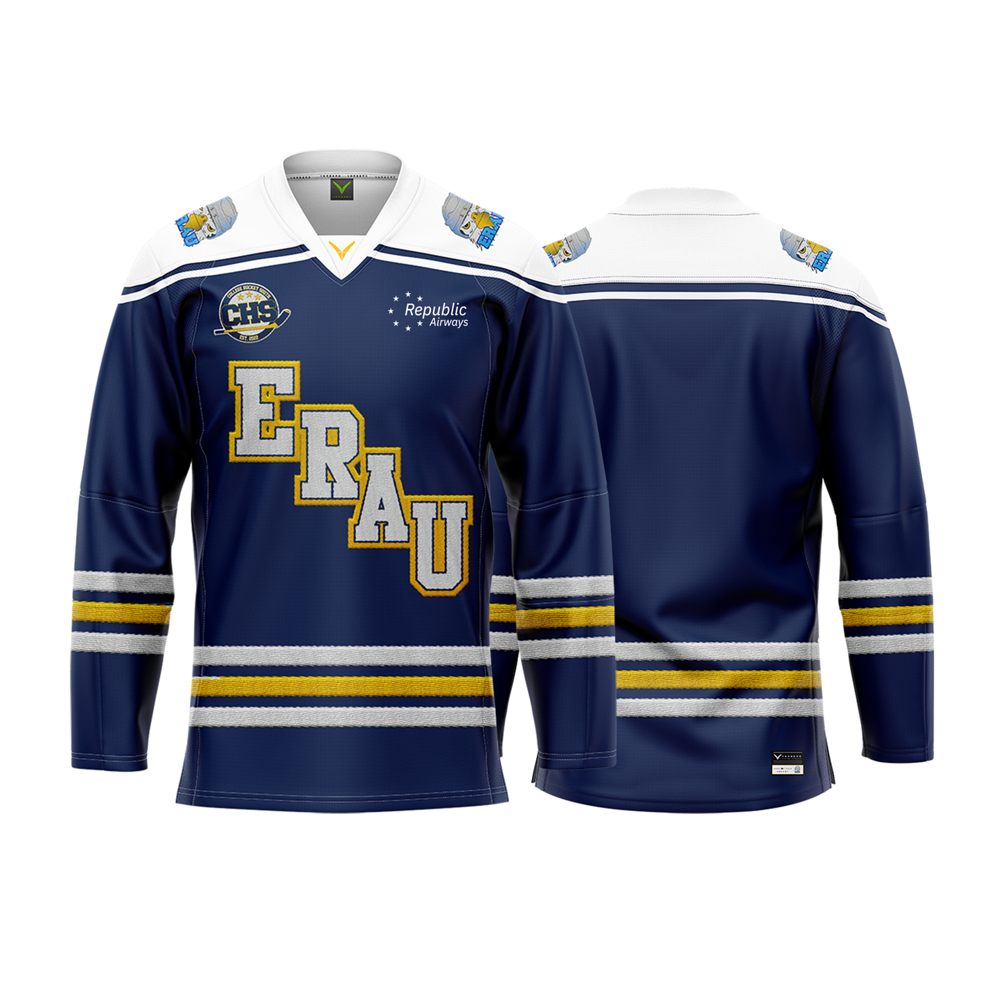 Embry Riddle Navy Sublimated Jersey