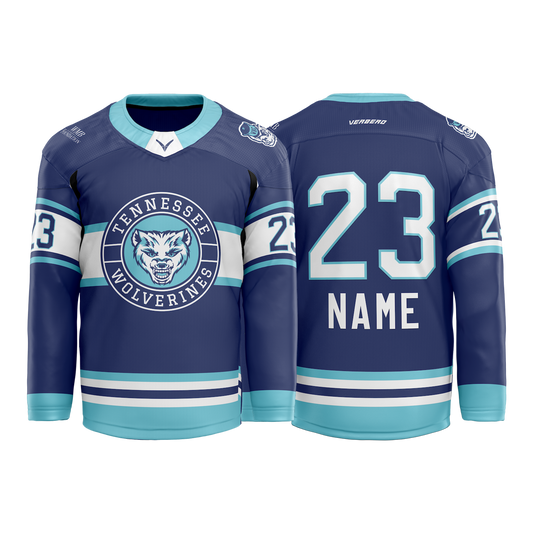 Tennessee Wolverines Custom Sublimated Jersey