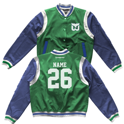 Newport Whalers Mom Varsity Jacket