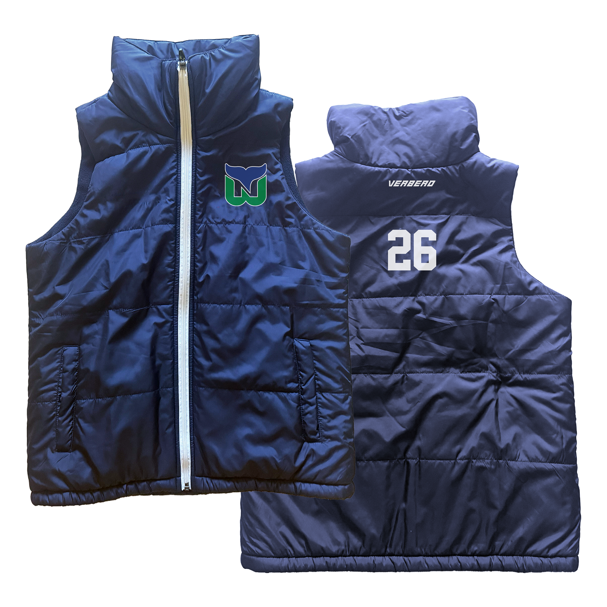 Newport Whalers Mom Puffer Vest