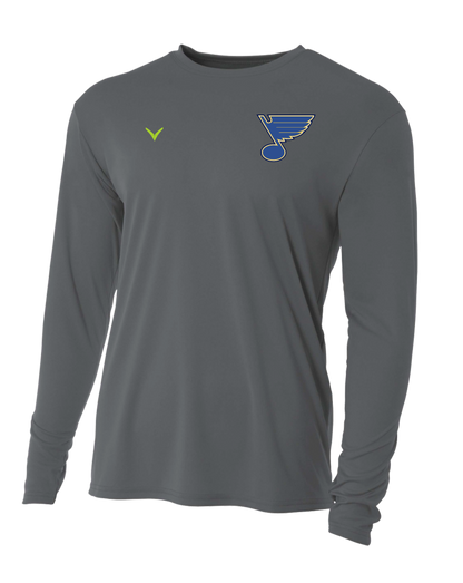 St. Louis Blues AAA Long Sleeve Performance Crew