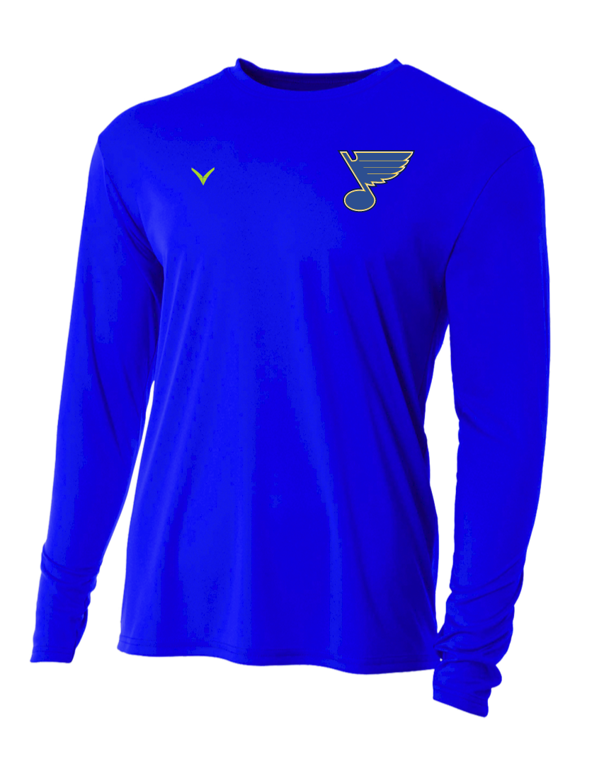 St. Louis Blues AAA Long Sleeve Performance Crew