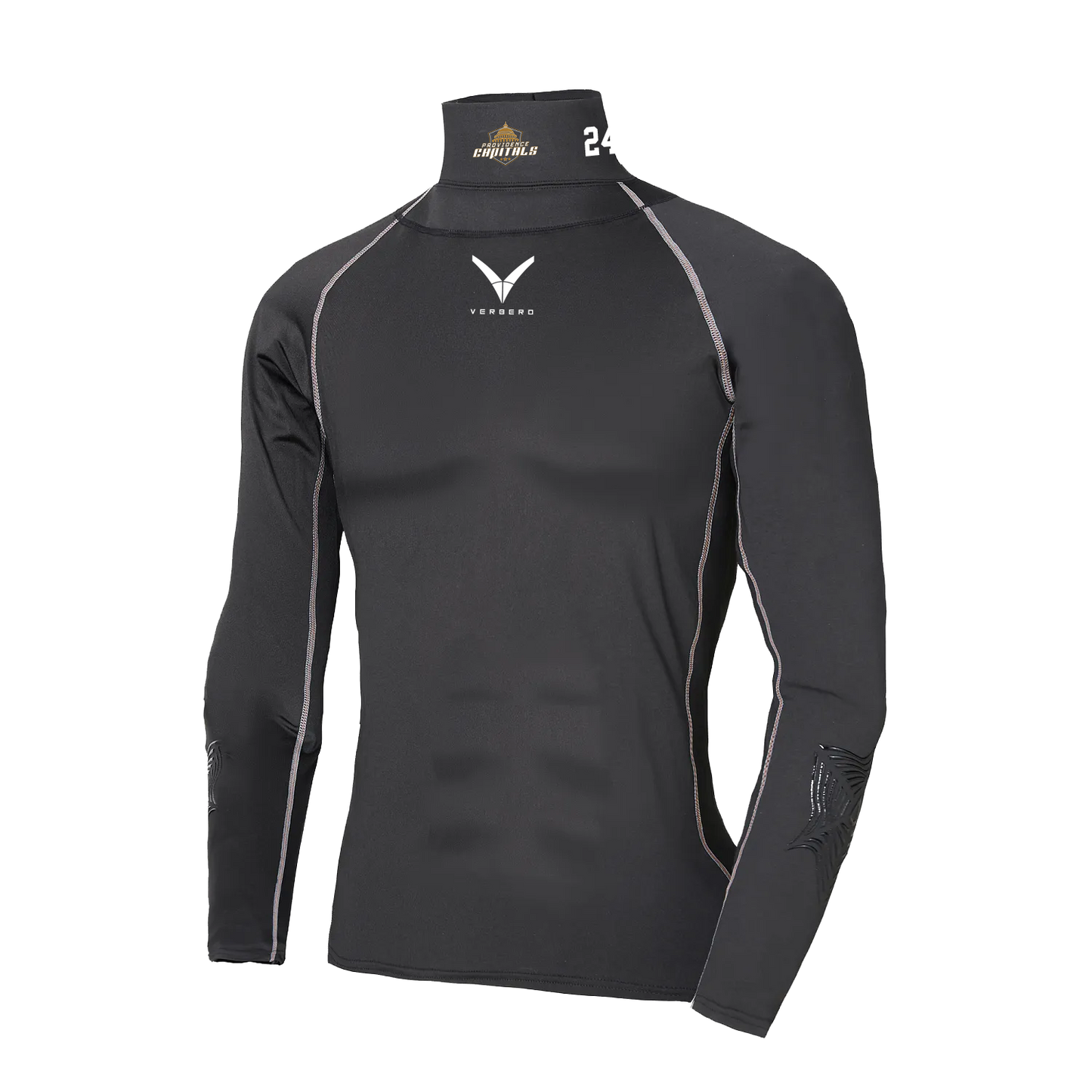 Providence Capitals Mites Custom V Armor Protective Compression Shirt