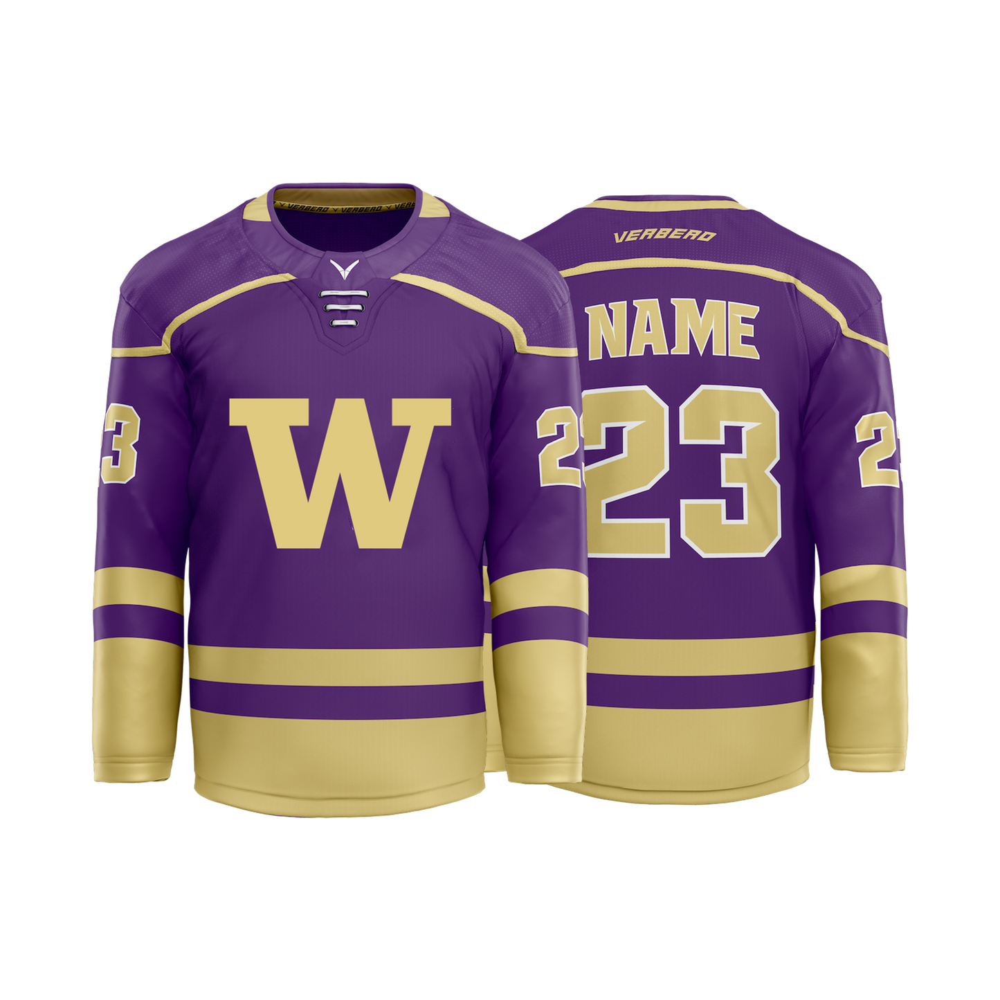 University Of Washington Women's Custom Hybrid Jersey