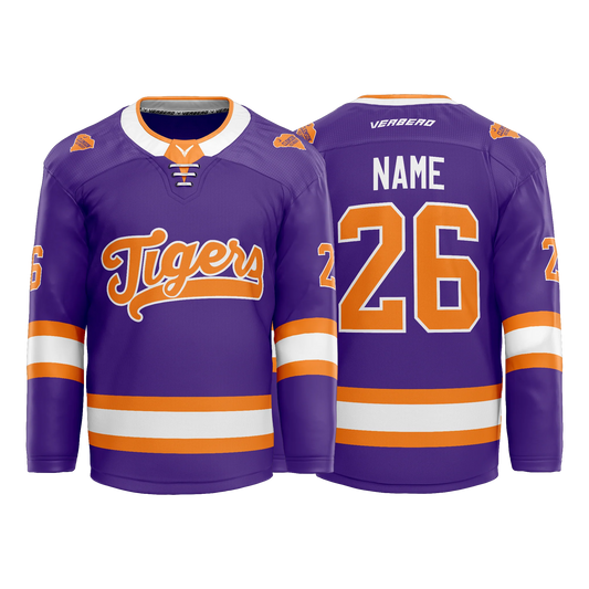 Clemson Custom Sublimated Purple Jersey