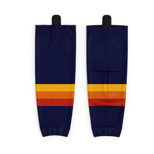 Sun Country Custom Navy Socks