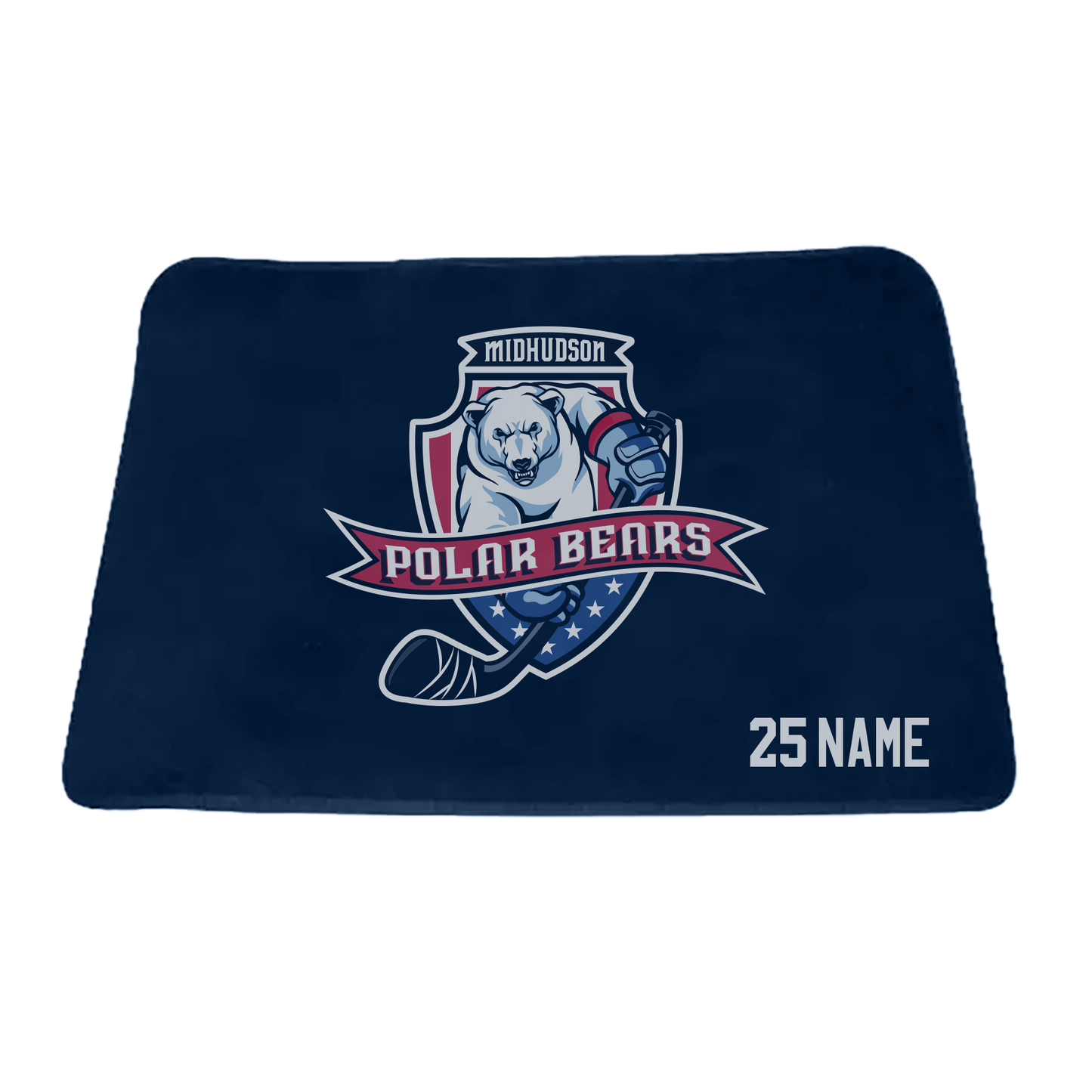 Mid-Hudson Polar Bears Custom Skate Mat
